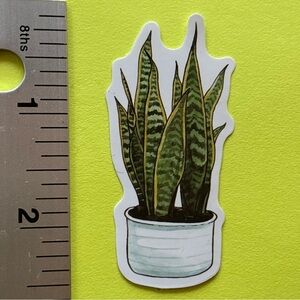 10/$10 Plant Aesthetic Sticker Waterproof Vinyl Water Bottle Laptop Crafts